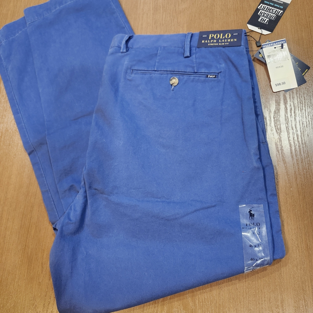 Polo by Ralph Lauren Blue Chinos Straight Leg